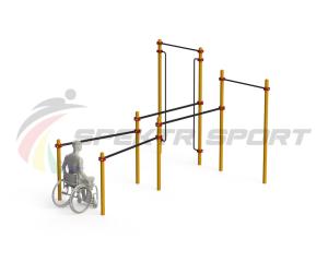 Купить Спортивный комплекс для инвалидов-колясочников WRK-D19_76mm в Верещагине 