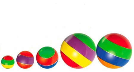 Купить Мячи резиновые (комплект из 5 мячей различного диаметра) в Верещагине 